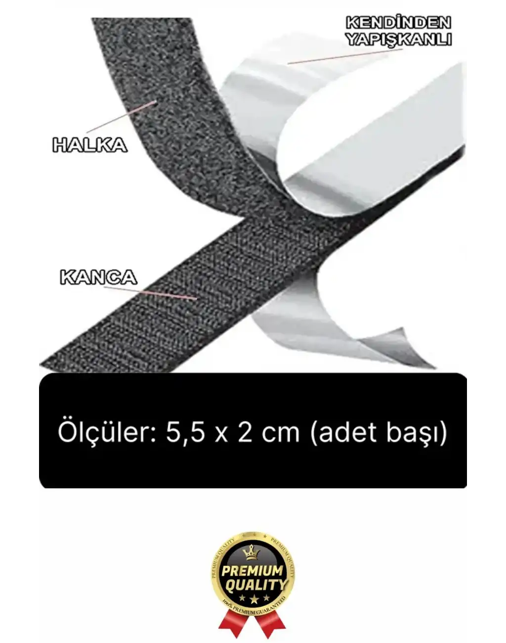 Ultra Güçlü İz Bırakmaz Çivisiz Çerçeve Tablo Asma Kendinden Yapışkanlı Siyah Cırt Bant 4 Adet