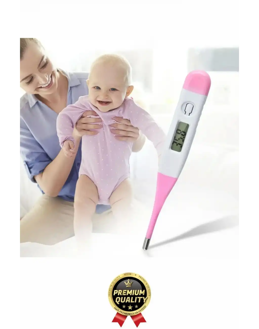 Tırnak Makası Burun Temizlik Termometre Cımbız Tarak Aspiratör Yeni Doğan Bebek Bakım Seti 8 Parça