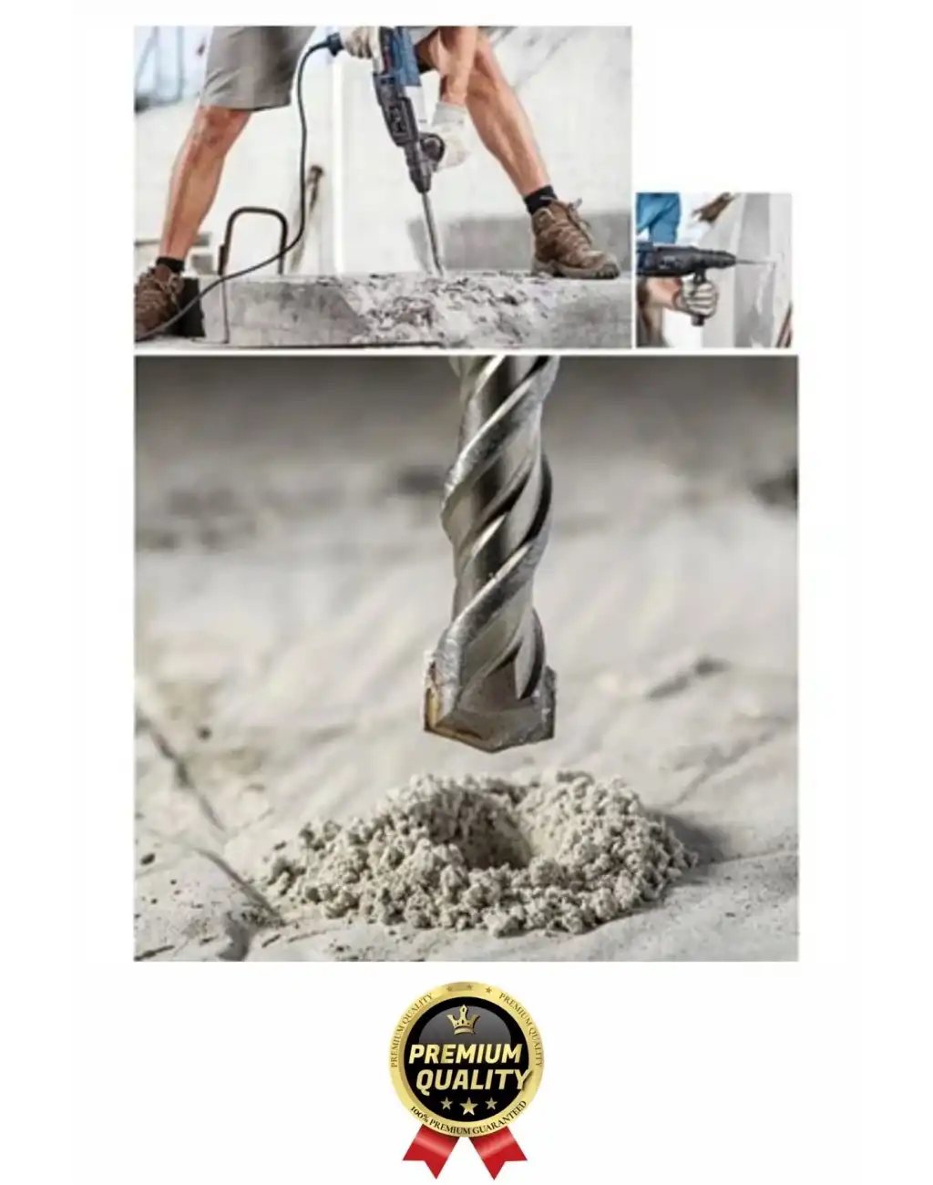 Yeni Yüksek Güçlü Kırılmaz Ahşap Metal Sac Demir Çelik Delebilen Matkap Ucu Seti 5 Parça