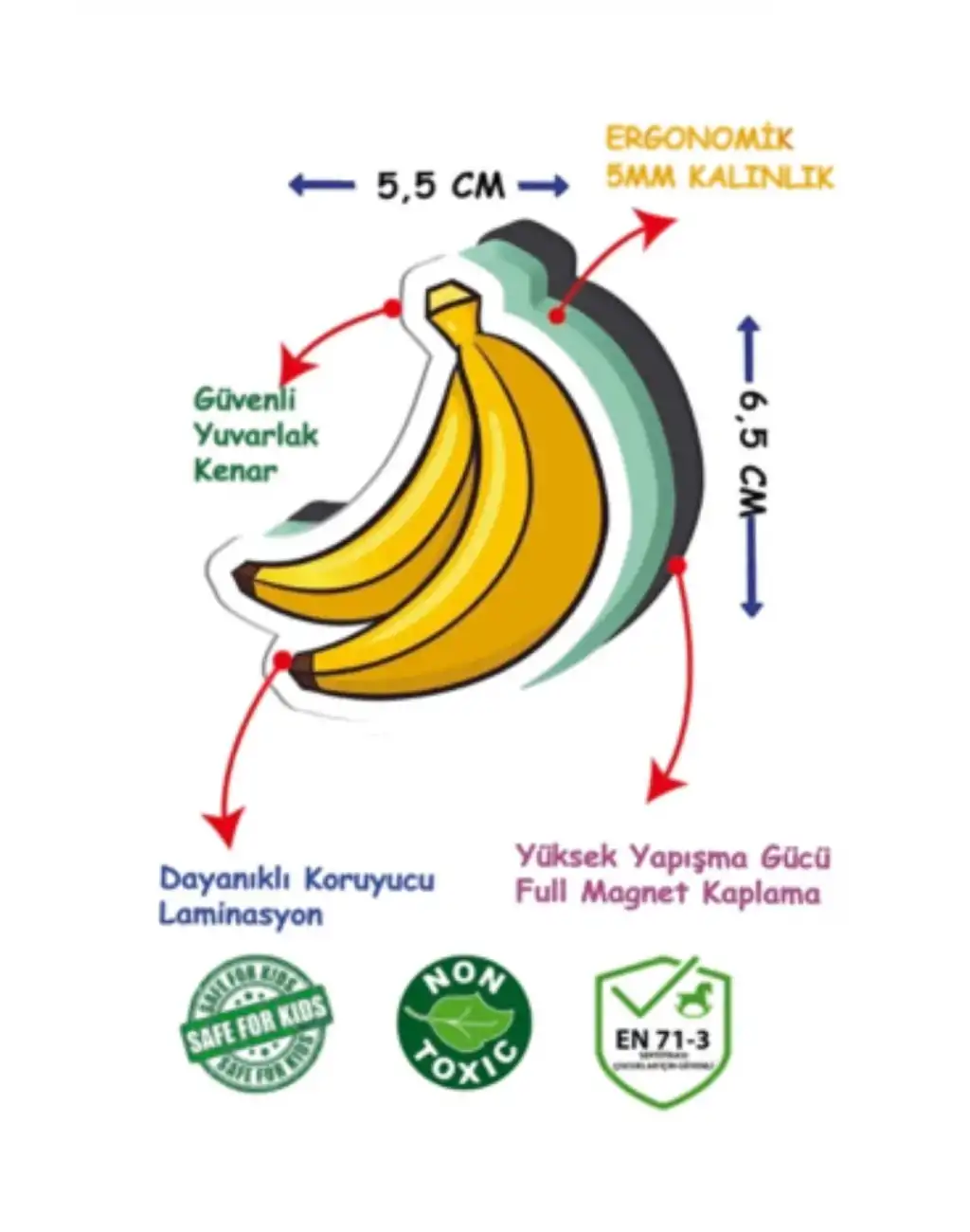 Yeni Nesil Eğlenceli Eğitici Öğretici El Göz Koordinasyonu Oyun Manyetik Sebze Ve Meyveler 26 Parça