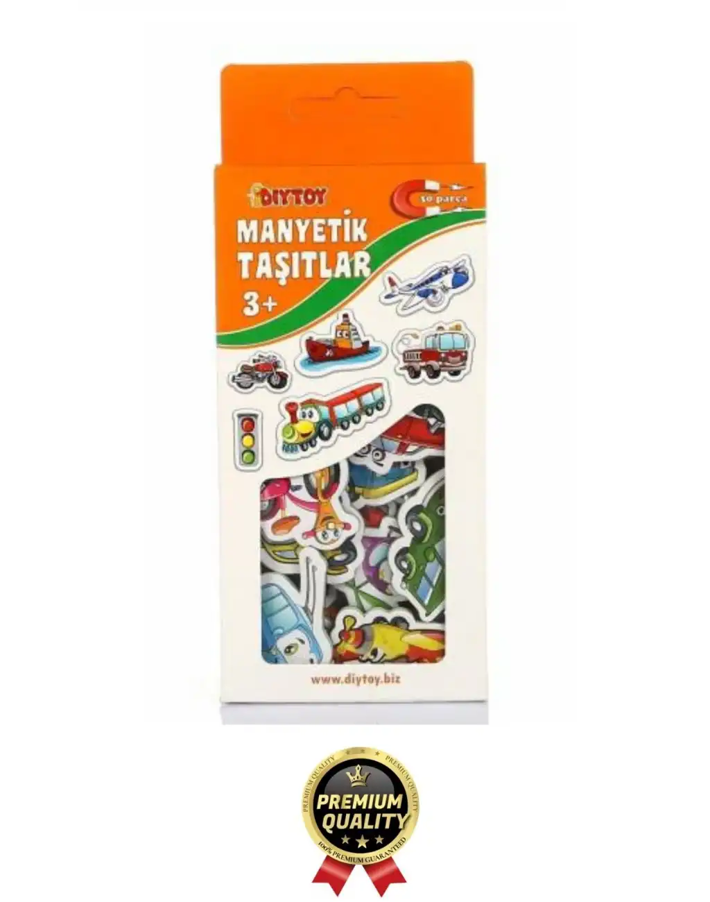 Yeni Nesil Eğlenceli Eğitici Öğretici El Göz Koordinasyonu Buzdolabı Oyun Manyetik Taşıtlar 30 Parça