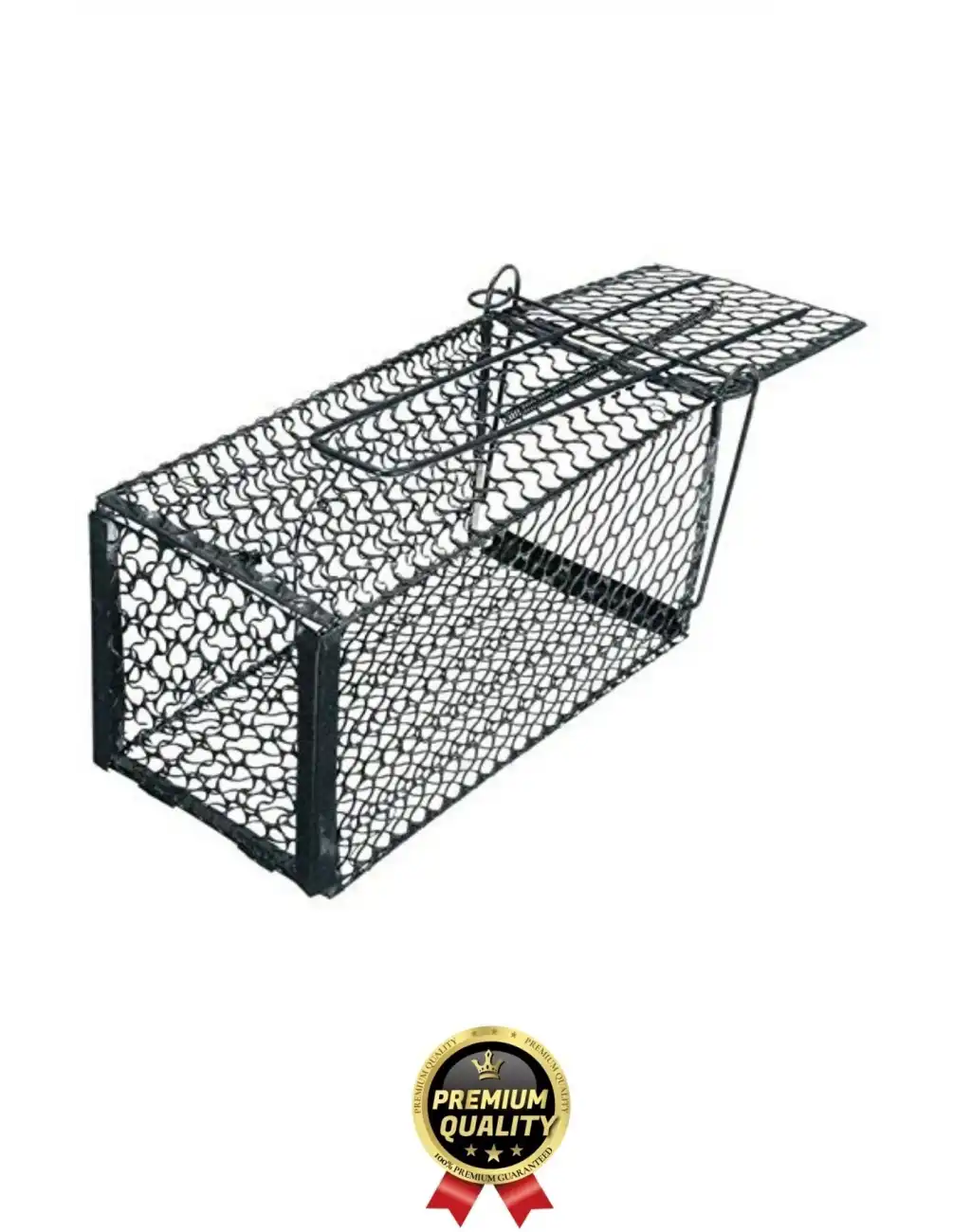 Özel Üretim Etkili Pratik Güvenli Hayvan Kemirgen Kontrolü Yaylı Otomatik Kilitli Metal Fare Kafesi