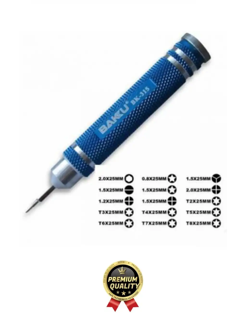 Profesyonel Seri Dayanıklı Yüksek Kalite Ergonomik Hassas Tamir Taşınabilir 15 Uçlu Tornavida Seti