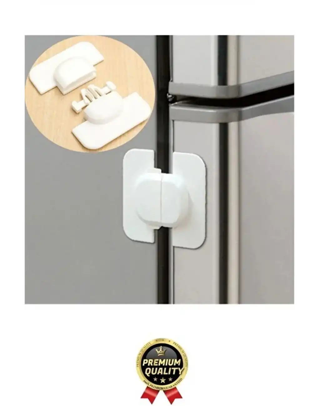 Özel Tasarım Buzdolabı Çekmece Pencere Dolap Sabitleyici Bebek Çocuk Koruyucu Güvenlik Kilidi 4 Adet