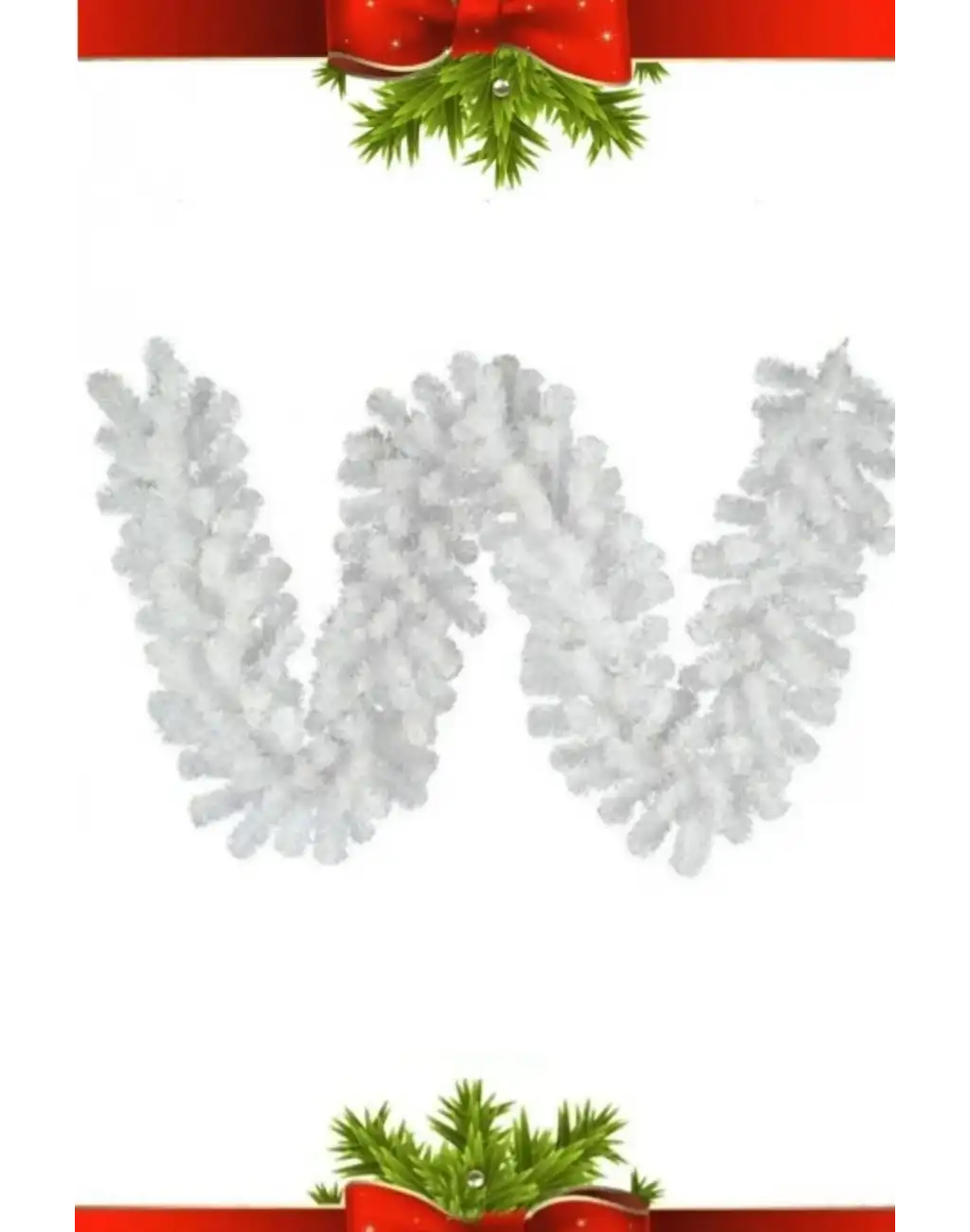 Özel Üretim Dekoratif Süsleme Yeni Yıl Ruhu Noel Yılbaşı Çam Ağacı Süsü Garland Büyük Boy 5 Metre