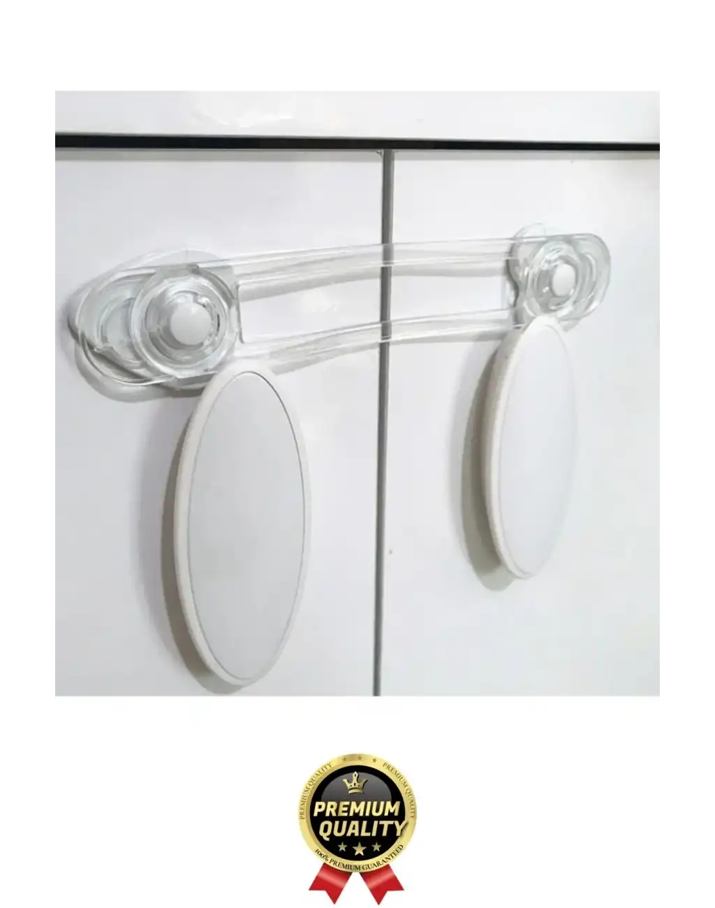 Çok Amaçlı Ayarlanır Çekmece Dolap Kapağı Koruma Aparatı Çocuk Bebek Güvenlik Kilidi 2 Adet 12 Cm