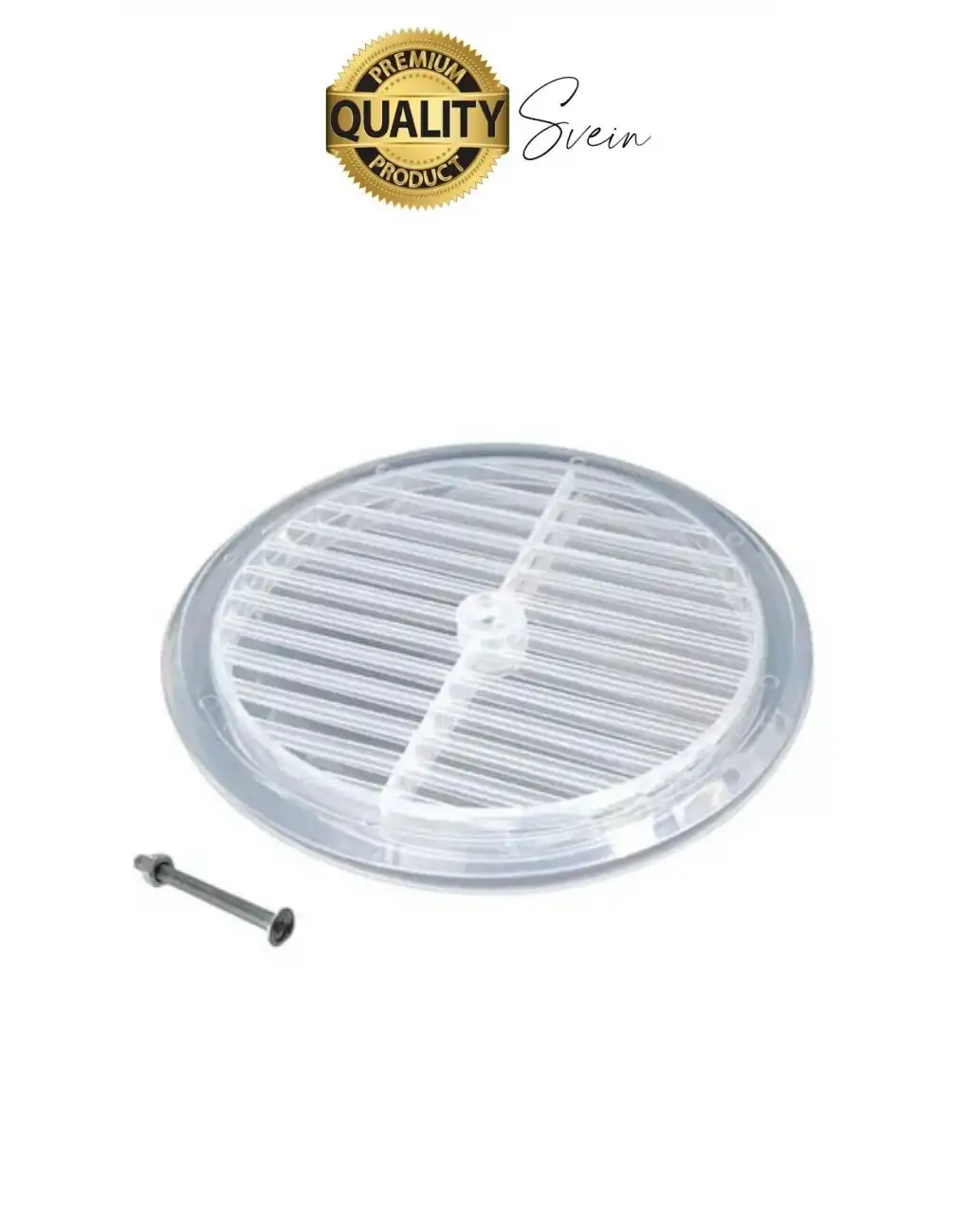 Aç Kapa Yalıtımlı Havalandırma Ayarlı 18cm Şeffaf Kapak Cam Menfezi Doğalgaz Boşluk Aparatı Başlık