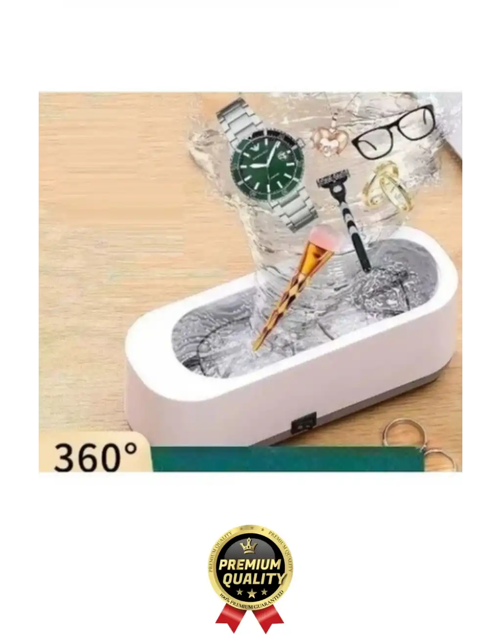 Çok Fonksiyonlu Titreşimli Usb Kablolu 5V Güçlü Aksesuar Takı Saat Gözlük Makyaj Temizleme Makinesi