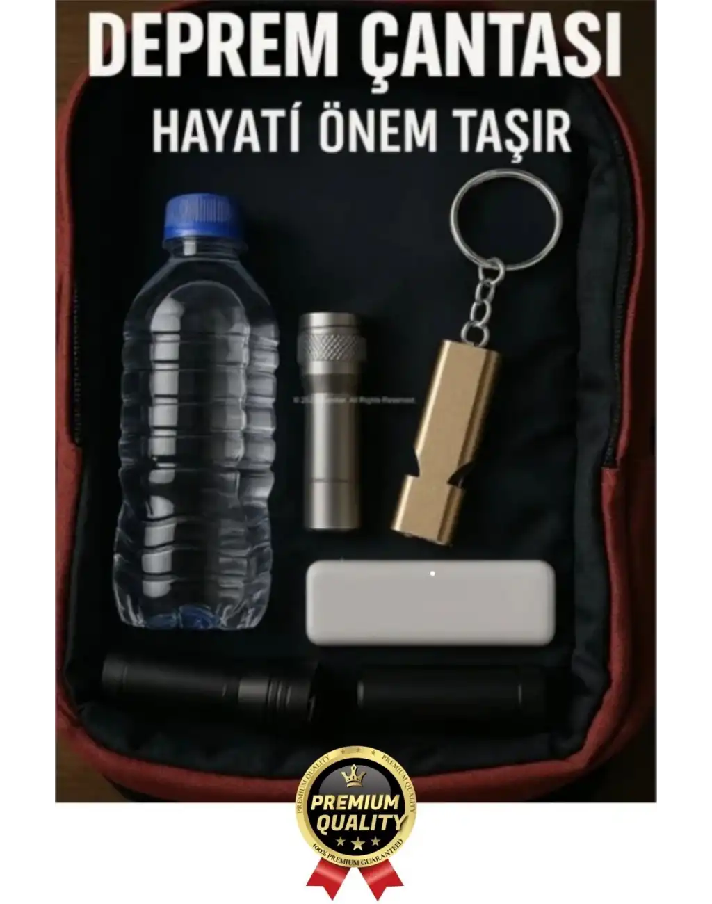 Özel Üretim Paslanmaz Çelik Acil Afet Deprem Spor Stadyum Kamp Alüminyum SOS Düdük Anahtarlık