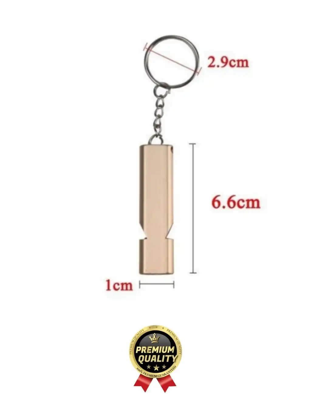 Özel Üretim Paslanmaz Çelik Acil Afet Deprem Spor Stadyum Kamp Alüminyum SOS Düdük Anahtarlık