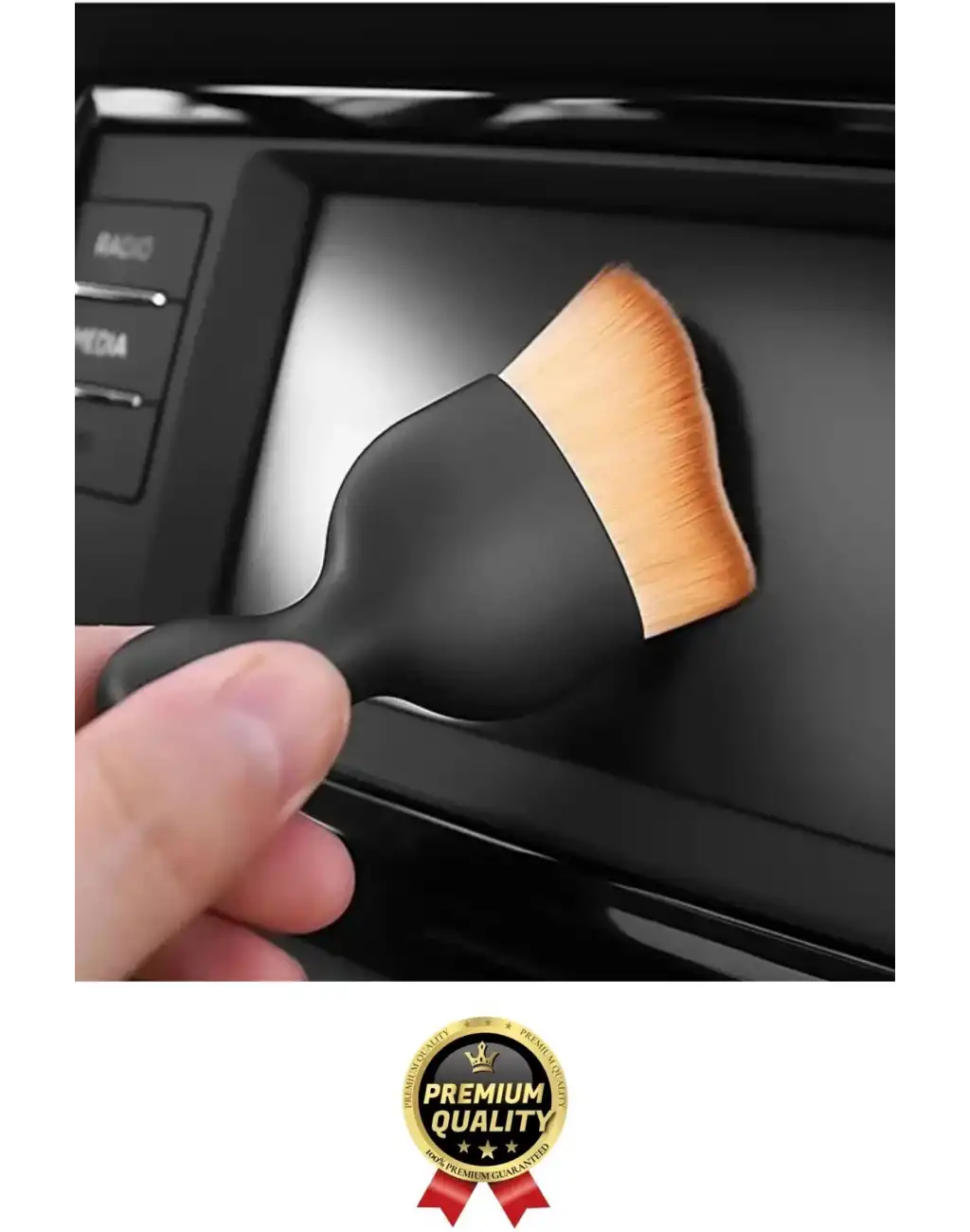 Çok Amaçlı Bakım Pratik İnce Telli Zarar Vermez Yumuşak Sık Kıllı Araba Oto Detaylı Temizlik Fırçası