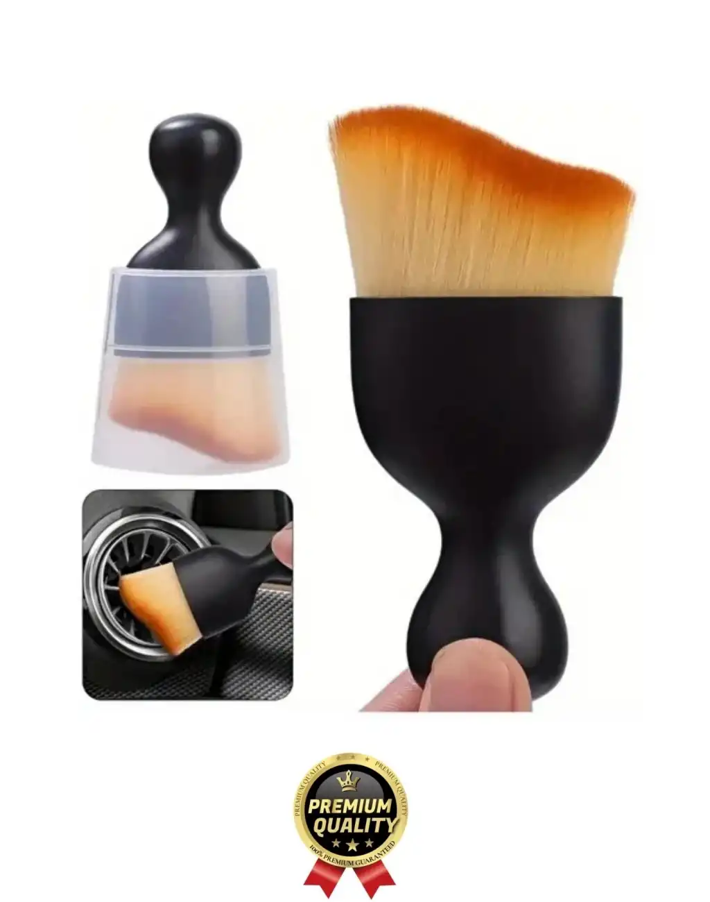 Çok Amaçlı Bakım Pratik İnce Telli Zarar Vermez Yumuşak Sık Kıllı Araba Oto Detaylı Temizlik Fırçası