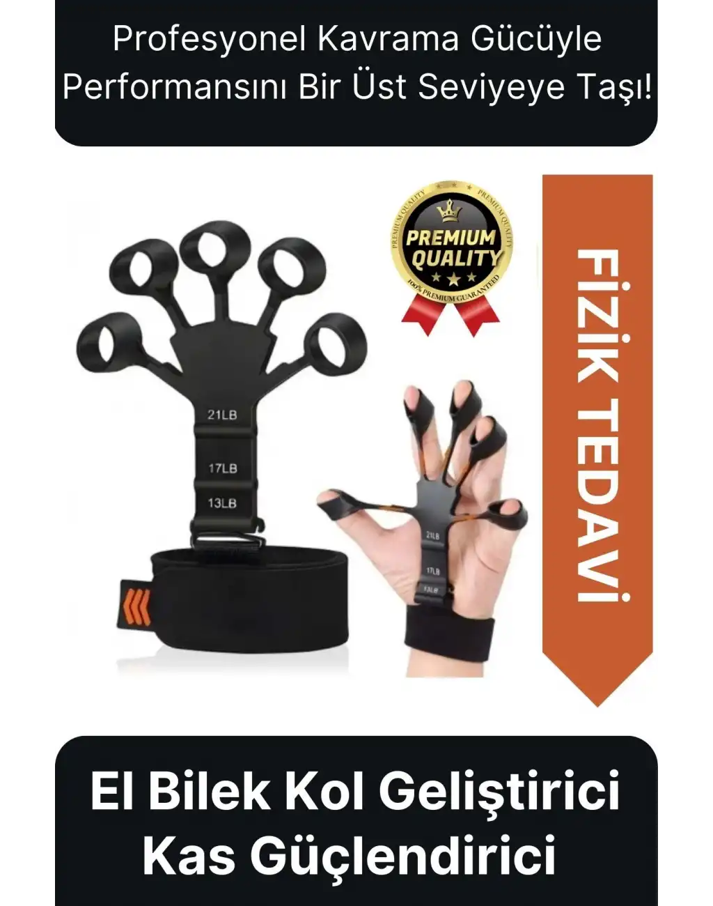 Premium Fizik Tedavi Silikon El Bilek Parmak Kas Kol Güçlendirici Geliştirici Egzersiz Lastik Kayışı