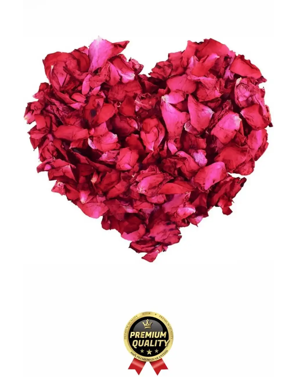 Özel Tasarım Sevgili Dekoratif Hediye Süs Dekor Romantik Kokulu Kırmızı Gül Kurusu Yaprağı 100 Gr