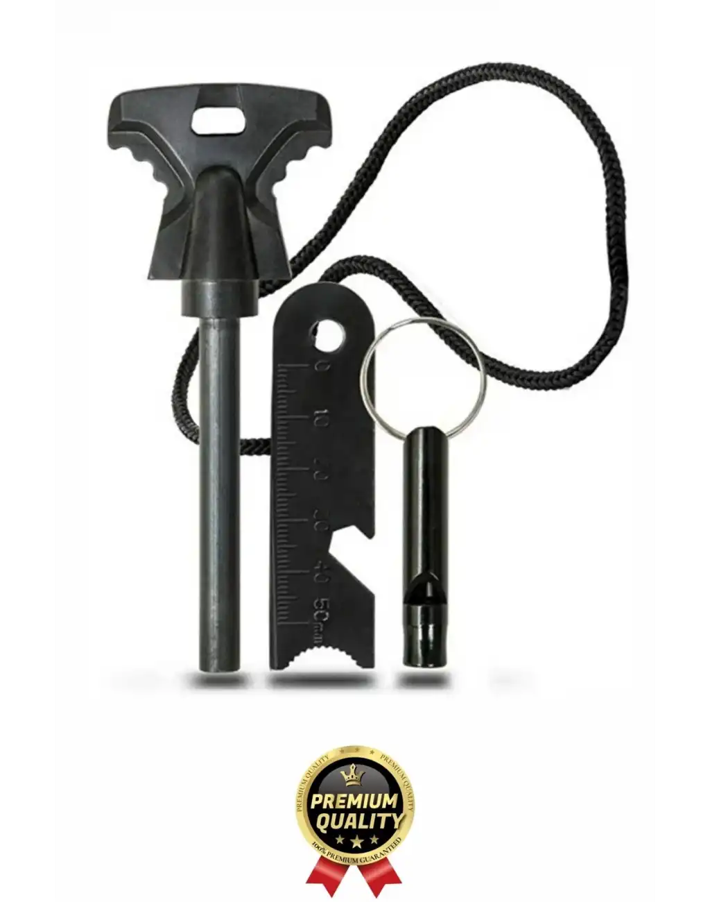 Çok Amaçlı Ateş Başlatıcı Deprem Kamp Acil Durum Magnezyum Çubuk Çakmaktaşı Hayatta Kalma Kiti