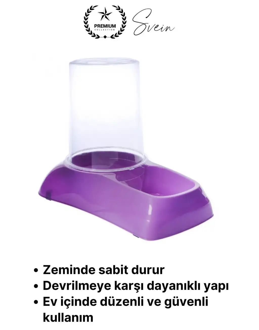 #otomatikmamakabı 3 Lt Otomatik Hazneli Kedi Köpek Mama Kabı Su Besin Uzun Süreli Evcil Hayvan Besin