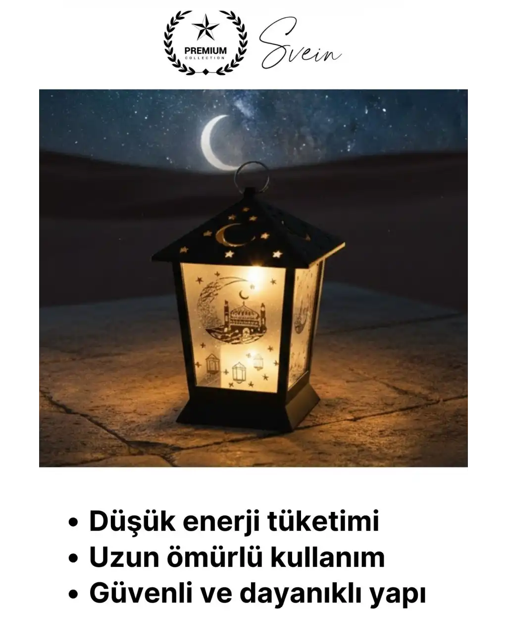 #Led Sıcak Işık Manevi Huzur Ramazan Cami Motifli Ambiyans Led Aydınlatma Işık Kubbe Pilli 1 Adet