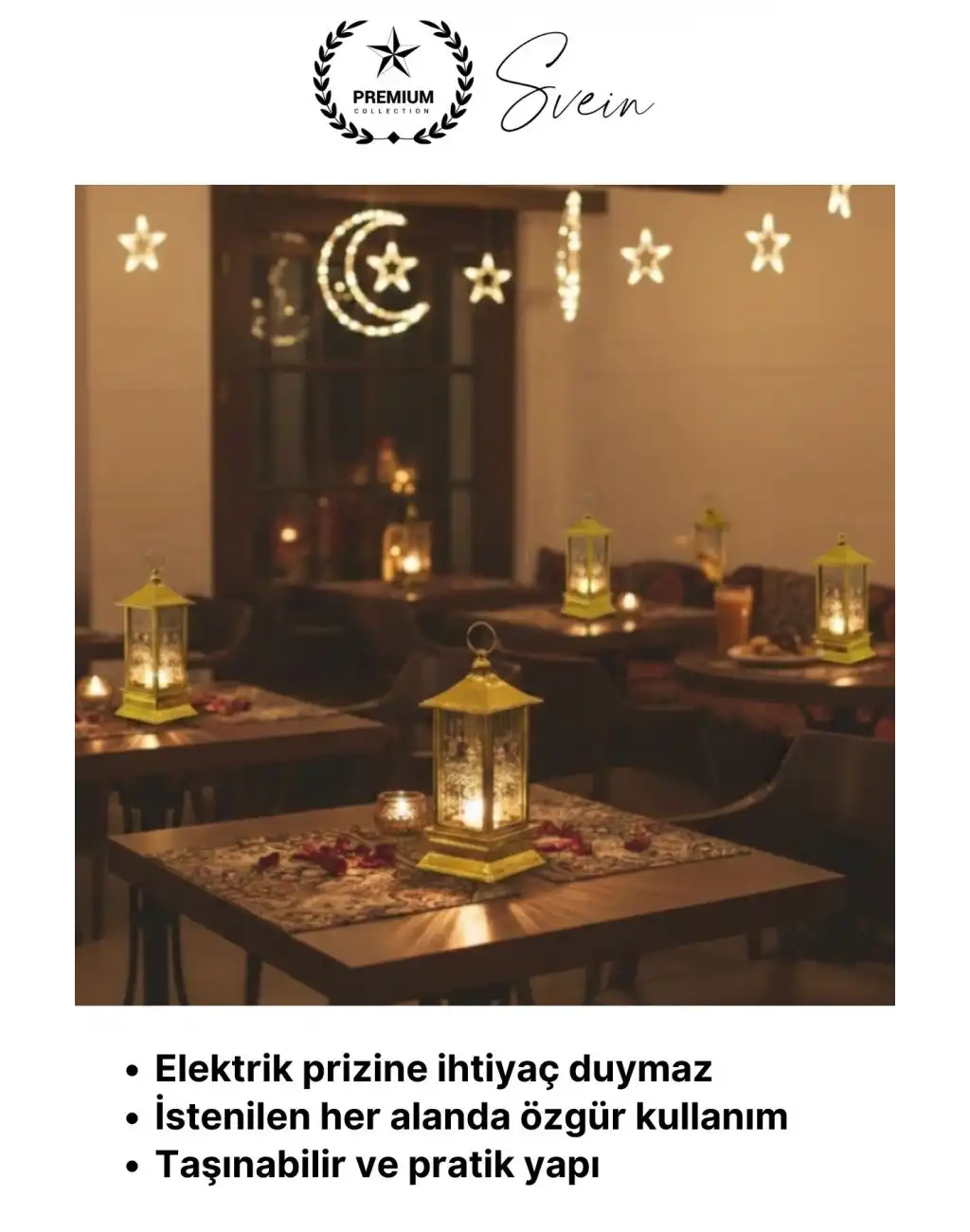 #Led Masaüstü Kubbe Tasarım Sıcak Renk Pilli Gold Ramazan Ayı Dekoratif Obje Hediyelik Led ışık