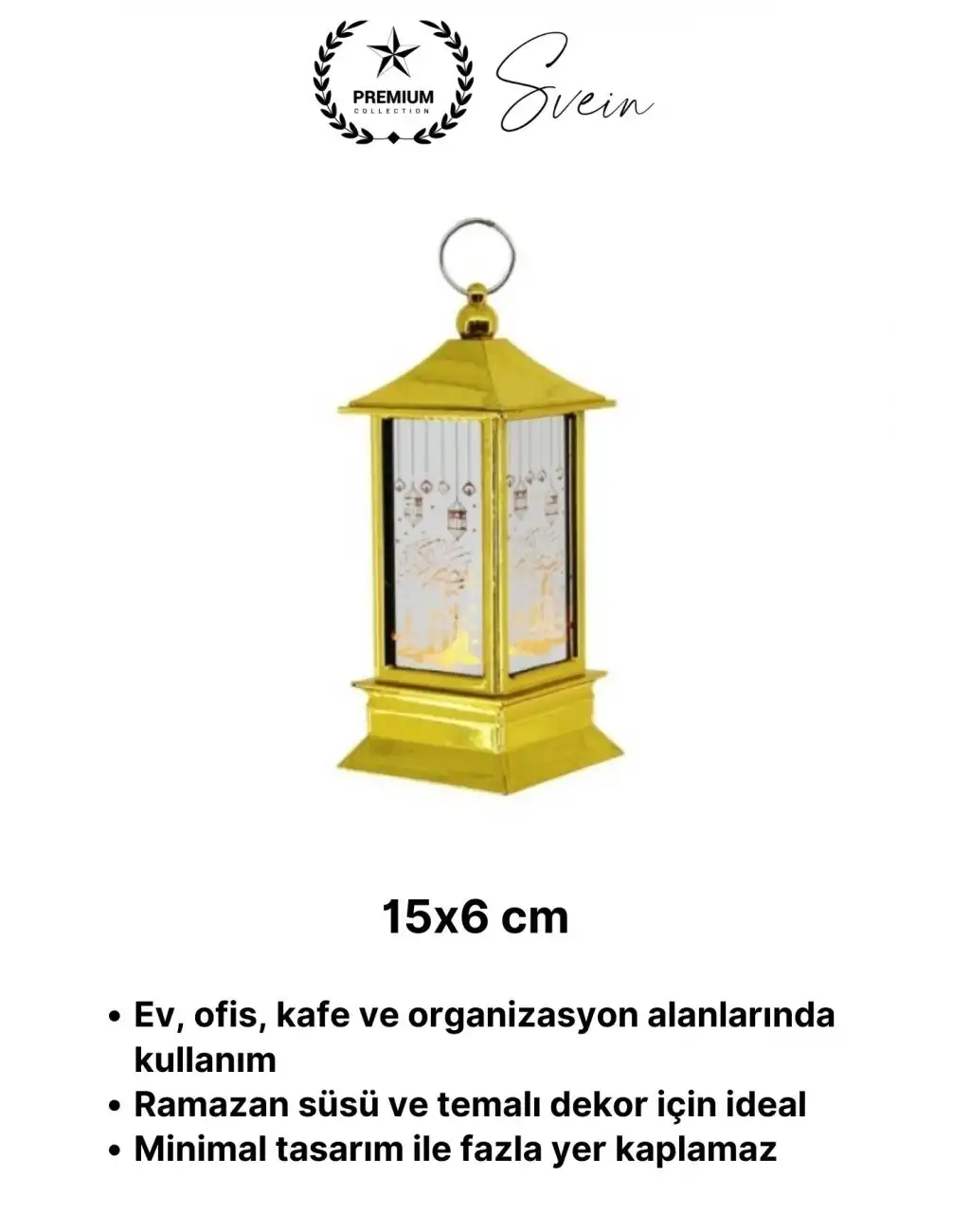 #Led Masaüstü Kubbe Tasarım Sıcak Renk Pilli Gold Ramazan Ayı Dekoratif Obje Hediyelik Led ışık