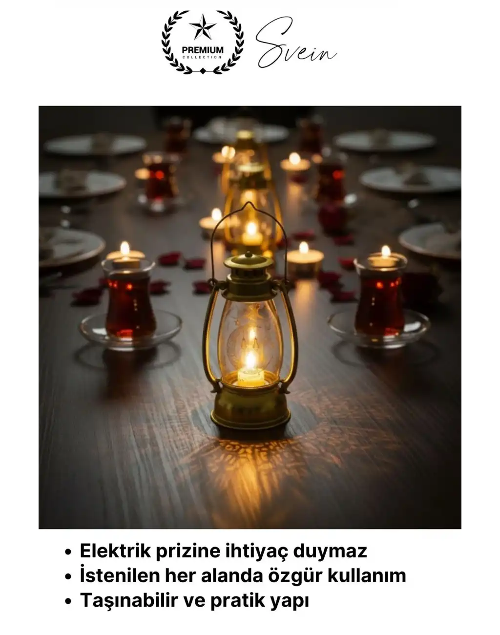 #LedLamba Gaz Lambası Tasarımlı Plastik Pilli Led Masaüstü Ramazan Özel Hediyelik Dekoratif Işık