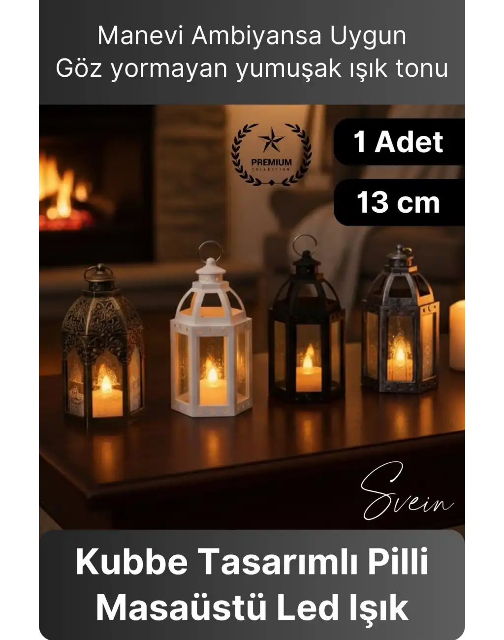 #Ramazan Asılabilir Plastik Led Işık Dekoratif Lamba Kubbe Kandil Hediyelik Süs Biblo Aydınlatma