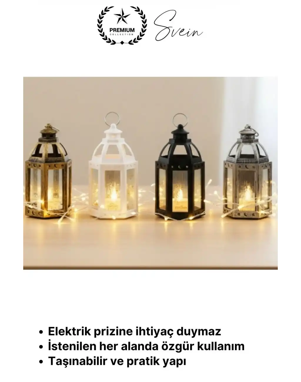 #Ramazan Asılabilir Plastik Led Işık Dekoratif Lamba Kubbe Kandil Hediyelik Süs Biblo Aydınlatma