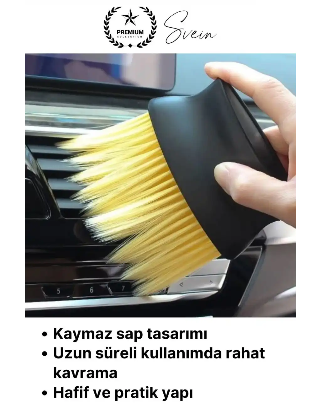 #OtoTemizlik Araba Detay Temizlik Fırçası Yumuşak Kıllı Hassas İnce Yüzey Detay Toz Araç İç Bakım