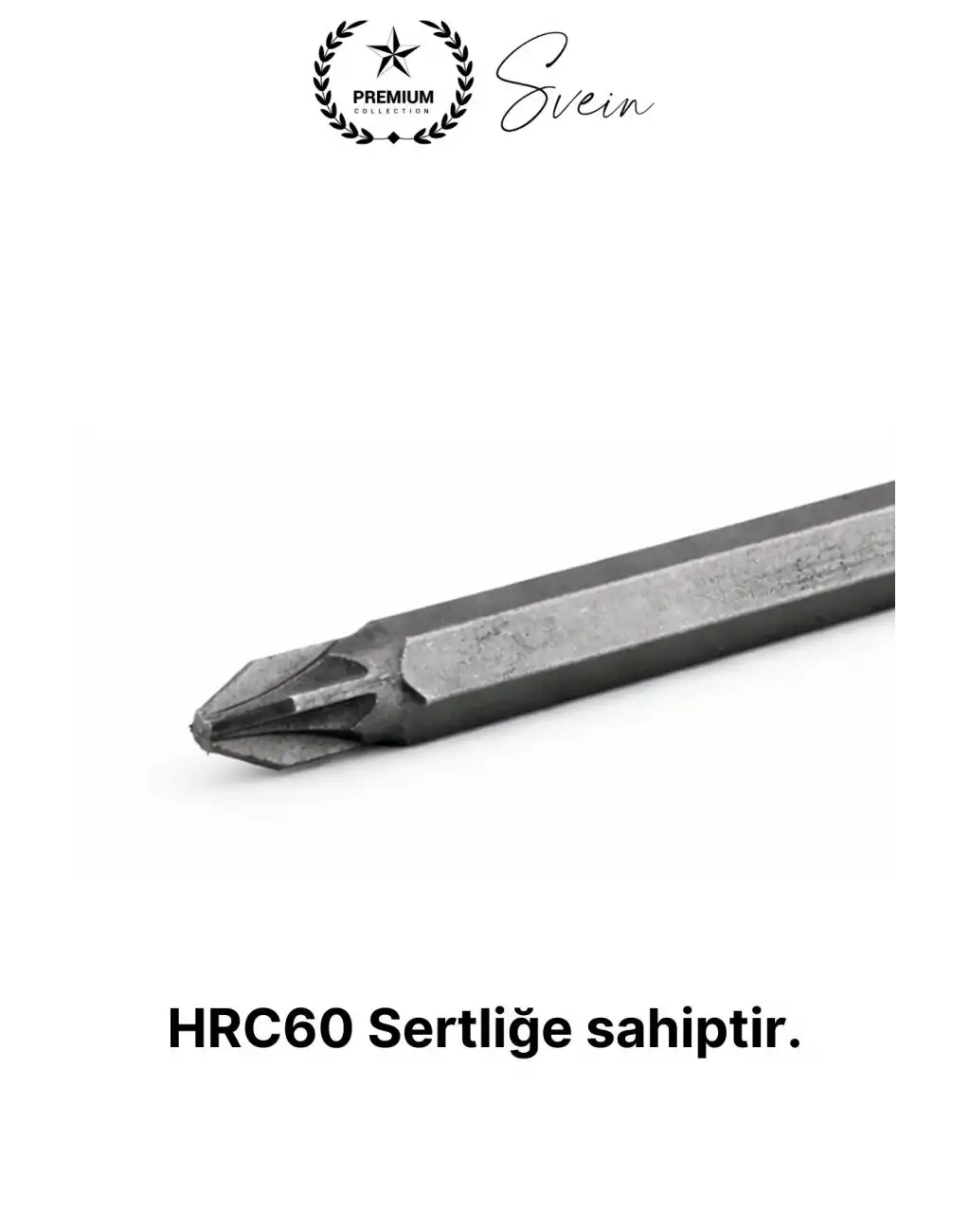 #Bitsuç 50 mm Mıknatıslı Yıldız Vidalama Bits Uç PZ2 Manyetik 1/4 Şarjlı Matkap Ucu Kısa Boy 1 Adet