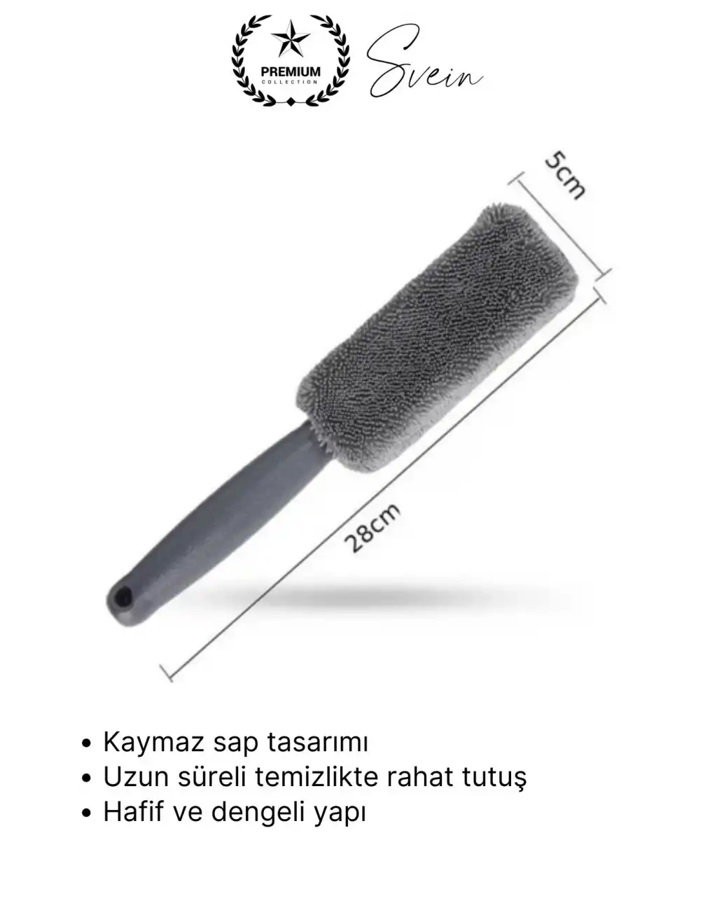 #Mikrofiber Jant Temizleme Fırçası Mikrofiber Detaylı Temizlik Çizmez Oto Lastik Yumuşak Detailing