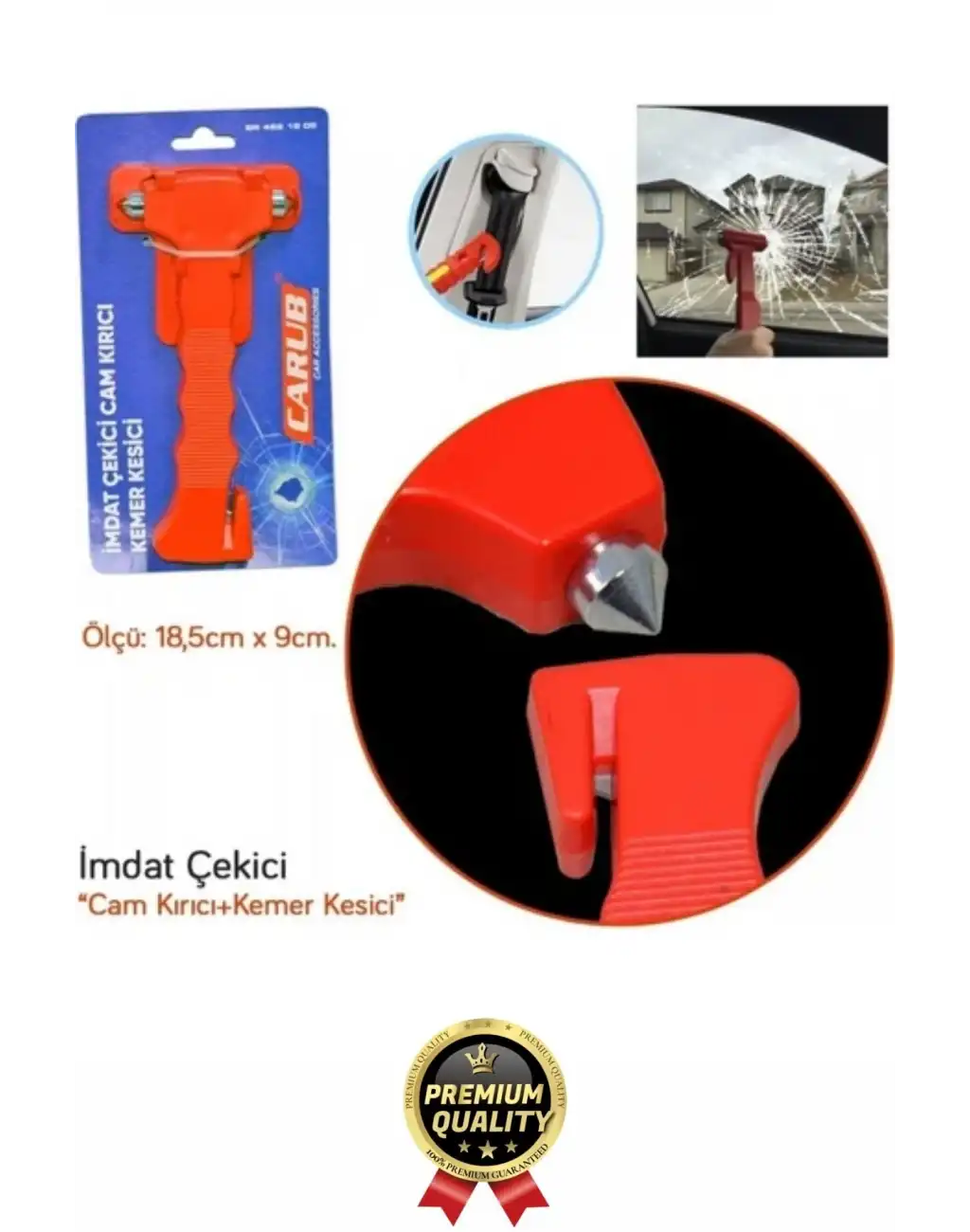 #Çekiç Kompakt Taşınabilir Araç Hayati Acil Güvenlik Ekipmanı İmdat Çekici Kemer Kesici Cam Kırıcı