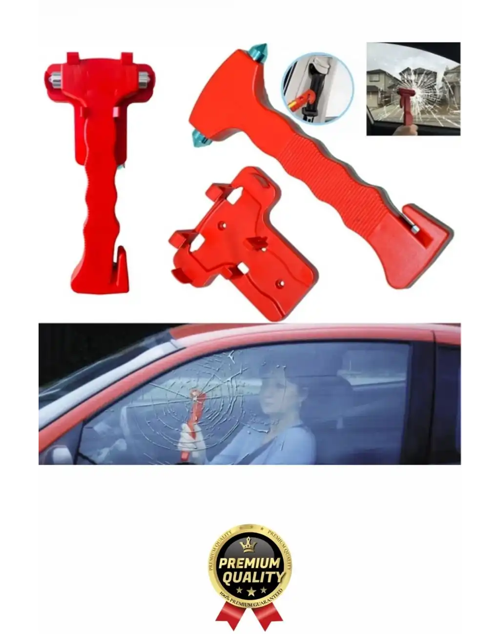 #Çekiç Kompakt Taşınabilir Araç Hayati Acil Güvenlik Ekipmanı İmdat Çekici Kemer Kesici Cam Kırıcı