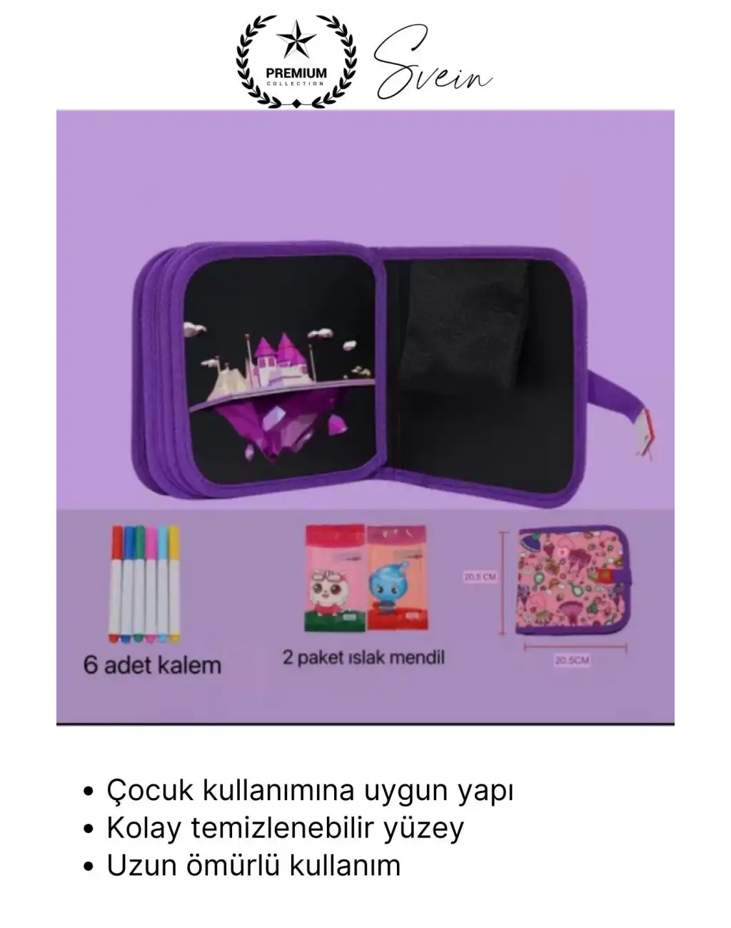 #Defter Temizlenebilir Renkli Çocuk Resim Defteri Silinebilen Boyama Kitabı Tekrar Kullanılabilir