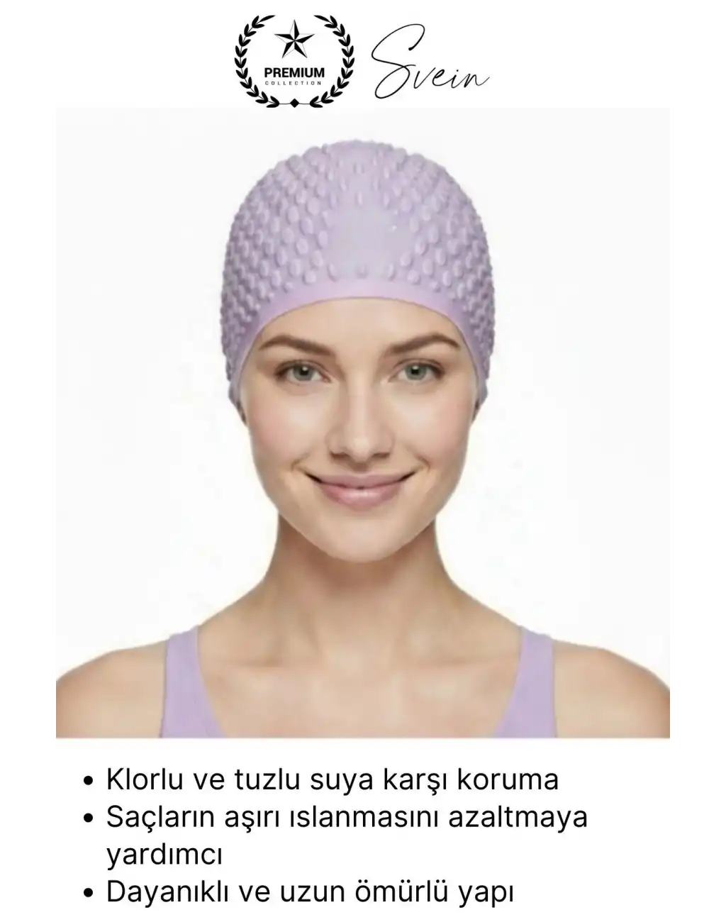 #Bone Su Geçirmez Kaymaz Silikon Yüzücü Bonesi Yüzme Şapkası Uzun Saç Yetişkin Esnek Havuz Deniz