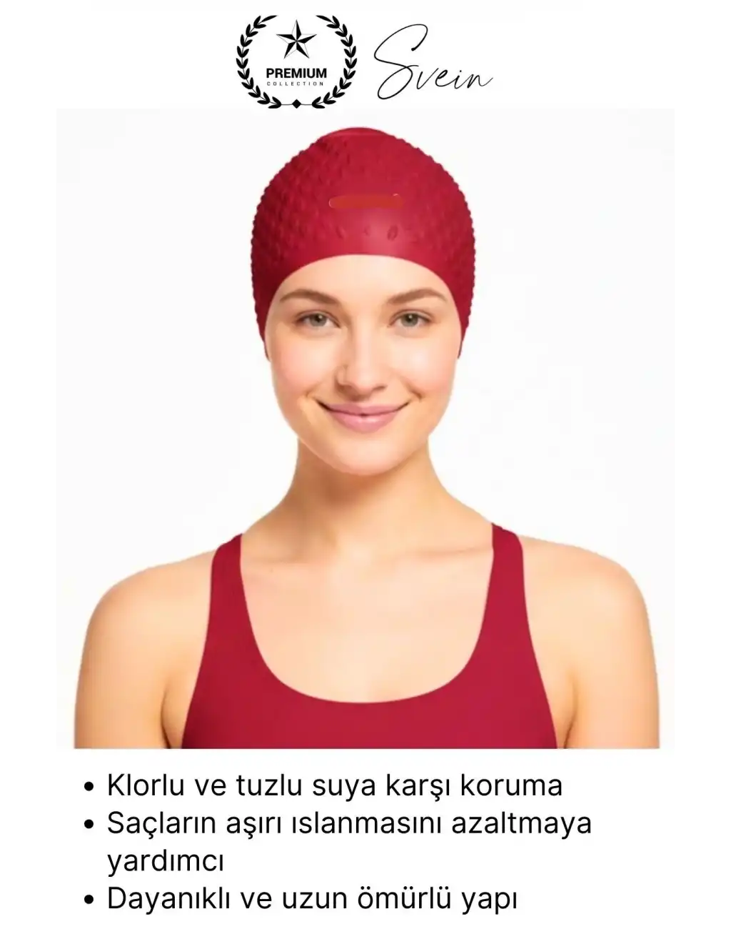 #Bone Su Geçirmez Kaymaz Silikon Yüzücü Bonesi Yüzme Şapkası Uzun Saç Yetişkin Esnek Havuz Deniz