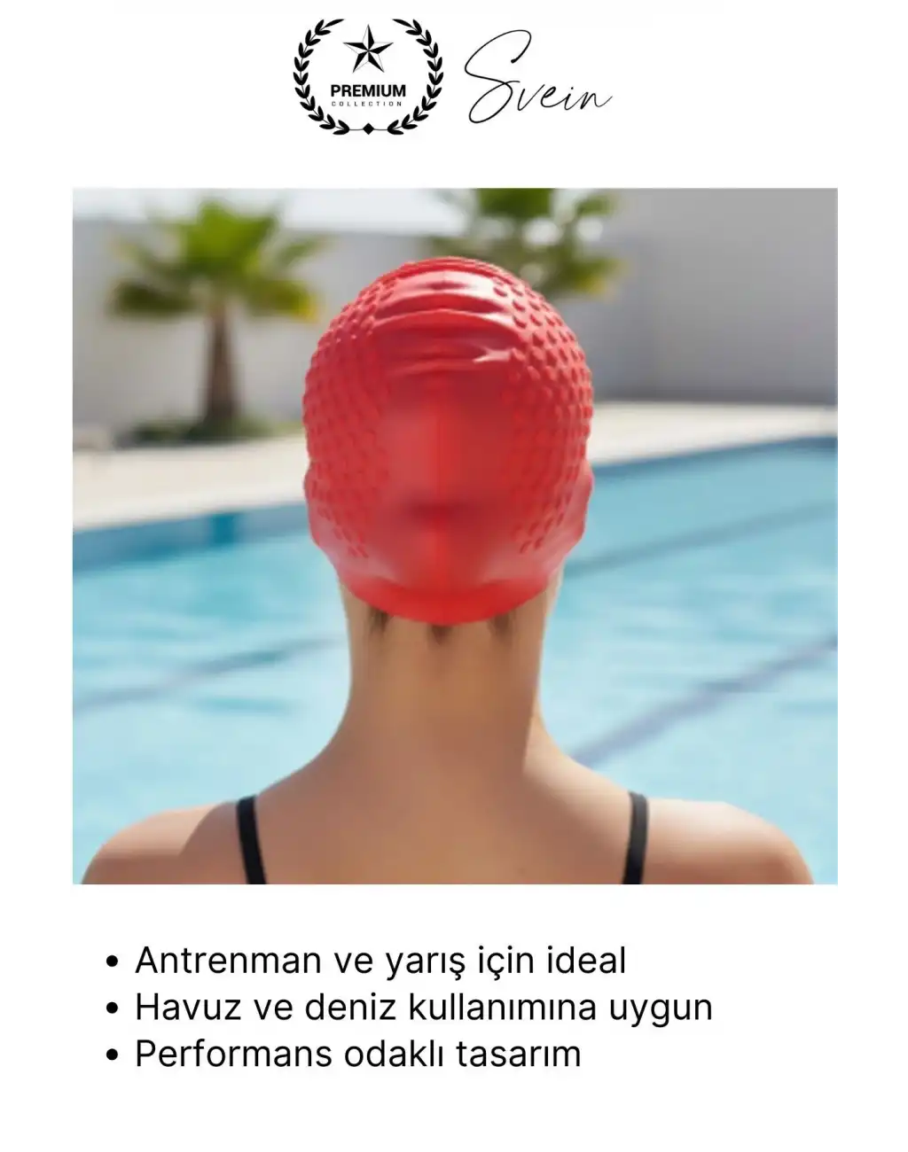 #Bone Su Geçirmez Kaymaz Silikon Yüzücü Bonesi Yüzme Şapkası Uzun Saç Yetişkin Esnek Havuz Deniz