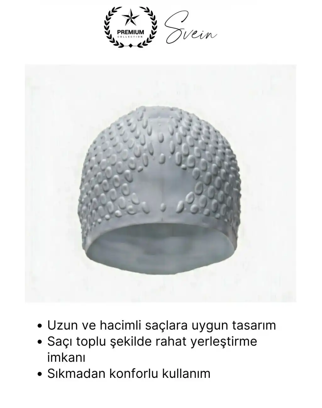 #Bone Su Geçirmez Kaymaz Silikon Yüzücü Bonesi Yüzme Şapkası Uzun Saç Yetişkin Esnek Havuz Deniz