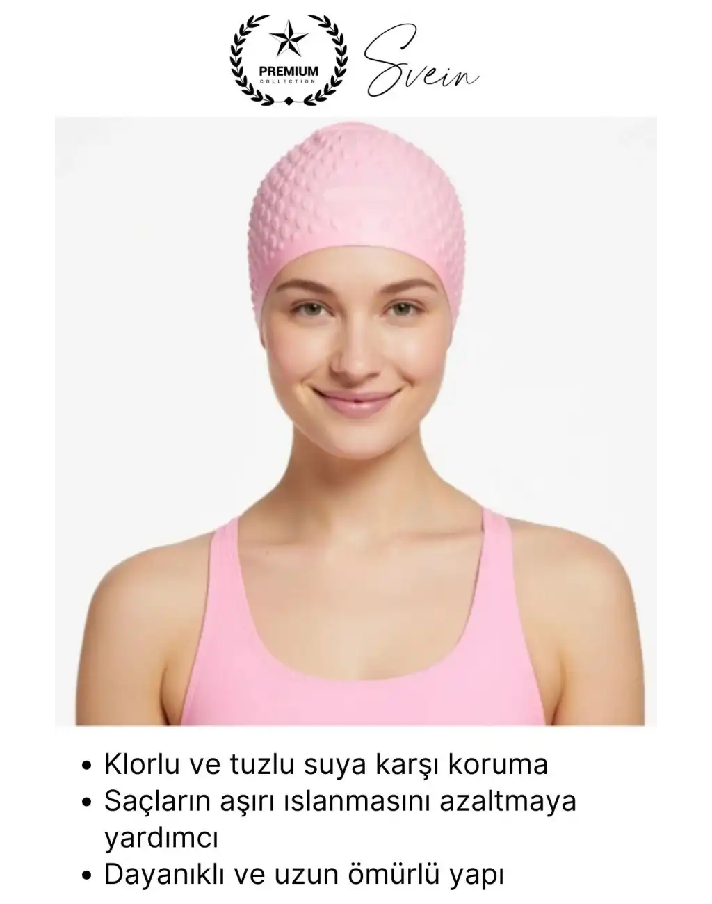 #Bone Su Geçirmez Kaymaz Silikon Yüzücü Bonesi Yüzme Şapkası Uzun Saç Yetişkin Esnek Havuz Deniz