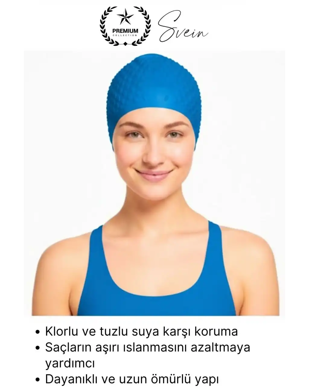 #Bone Su Geçirmez Kaymaz Silikon Yüzücü Bonesi Yüzme Şapkası Uzun Saç Yetişkin Esnek Havuz Deniz