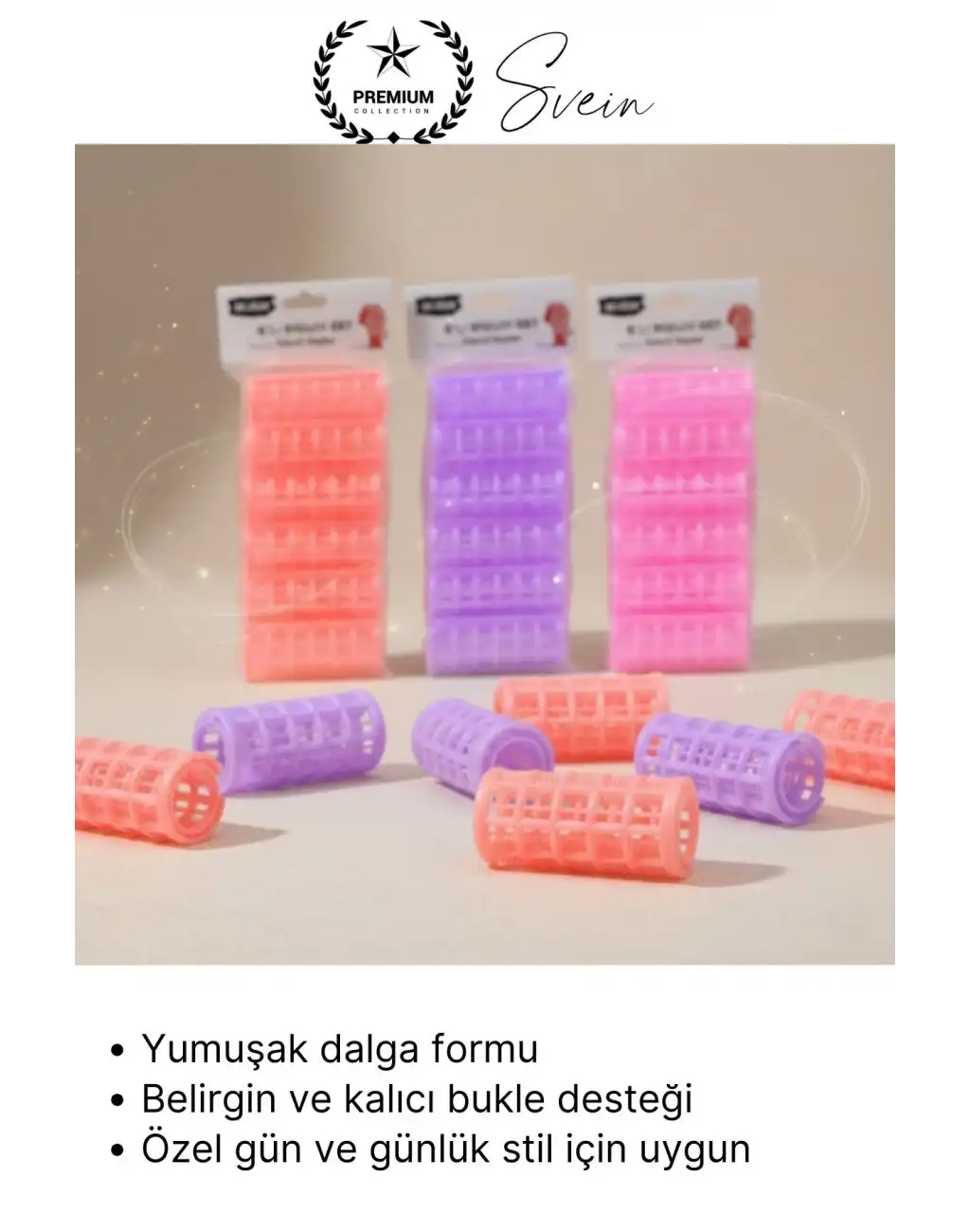 #Bigudi 6lı Saç Şekillendirme ve Hacim Veren Saç Maşası Seti Bigudi Rulosu Isısız Hızlı Dalgalı