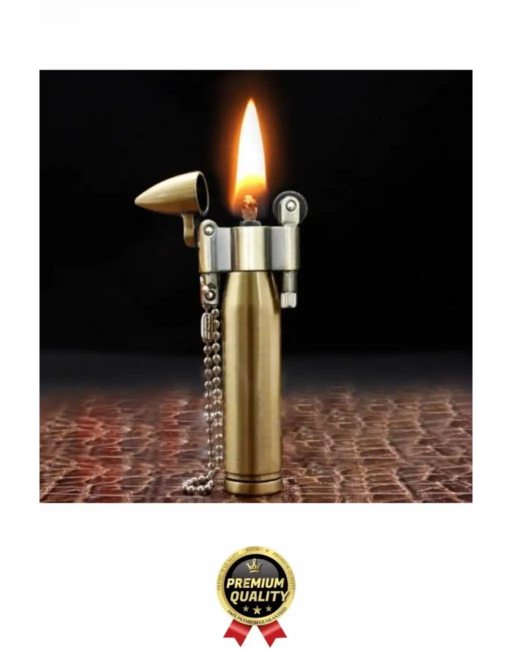 #Çakmak Vintage Koleksiyonluk Estetik Hediye Klasik Şık Saf Pirinç Gövde Kurşun Tasarımlı Çakmak