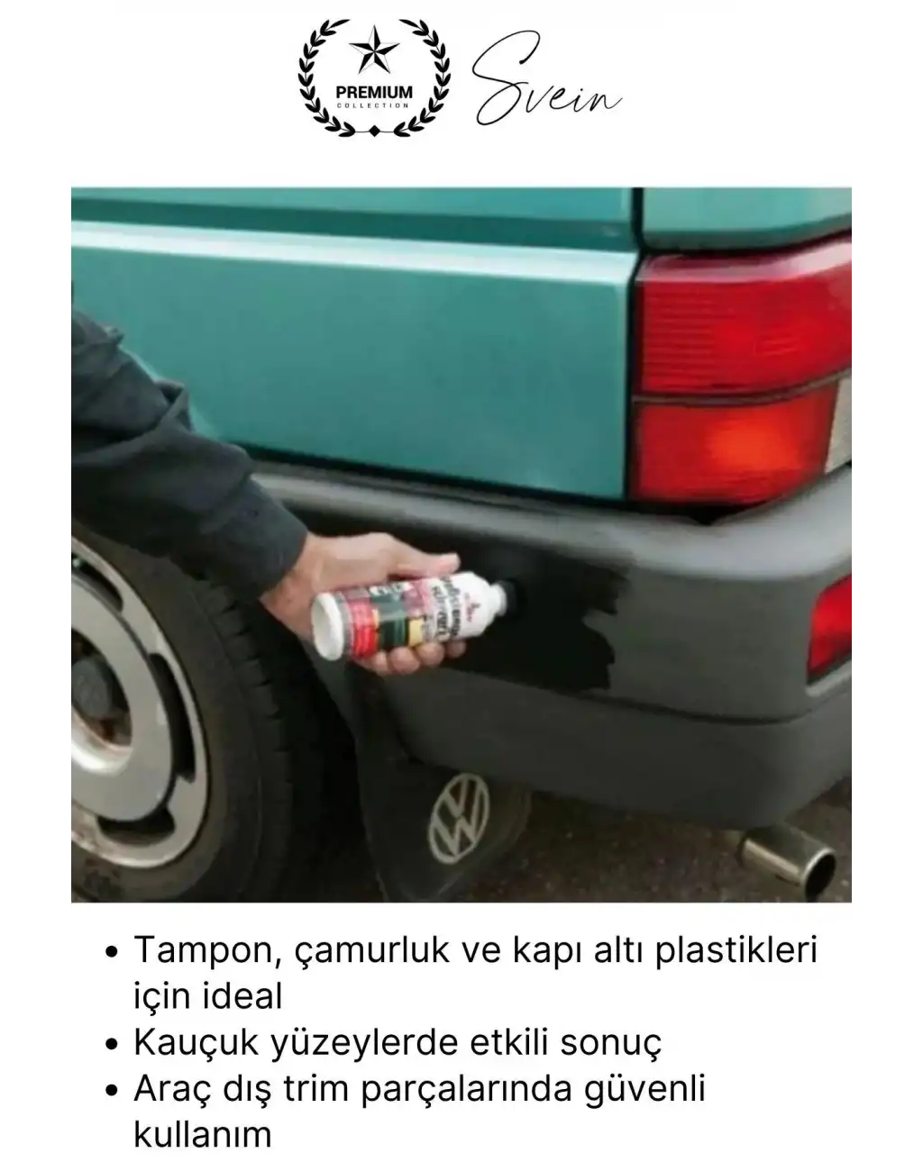 #TamponBoyası Oto Siyah Tampon Boyası Plastik ve Kauçuk Yenileyici Suya Dayanıklı Parlatıcı