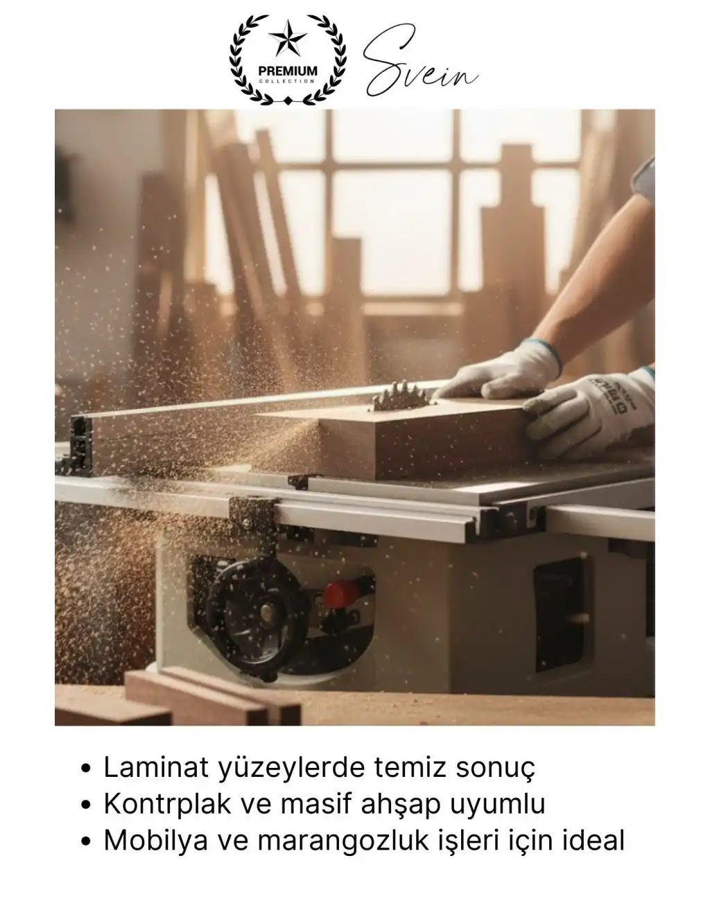 #Testere 185 mm 40 Diş Ahşap Kesim Daire Testere Diski MDF ve Sunta İçin Profesyonel Hassas 40T