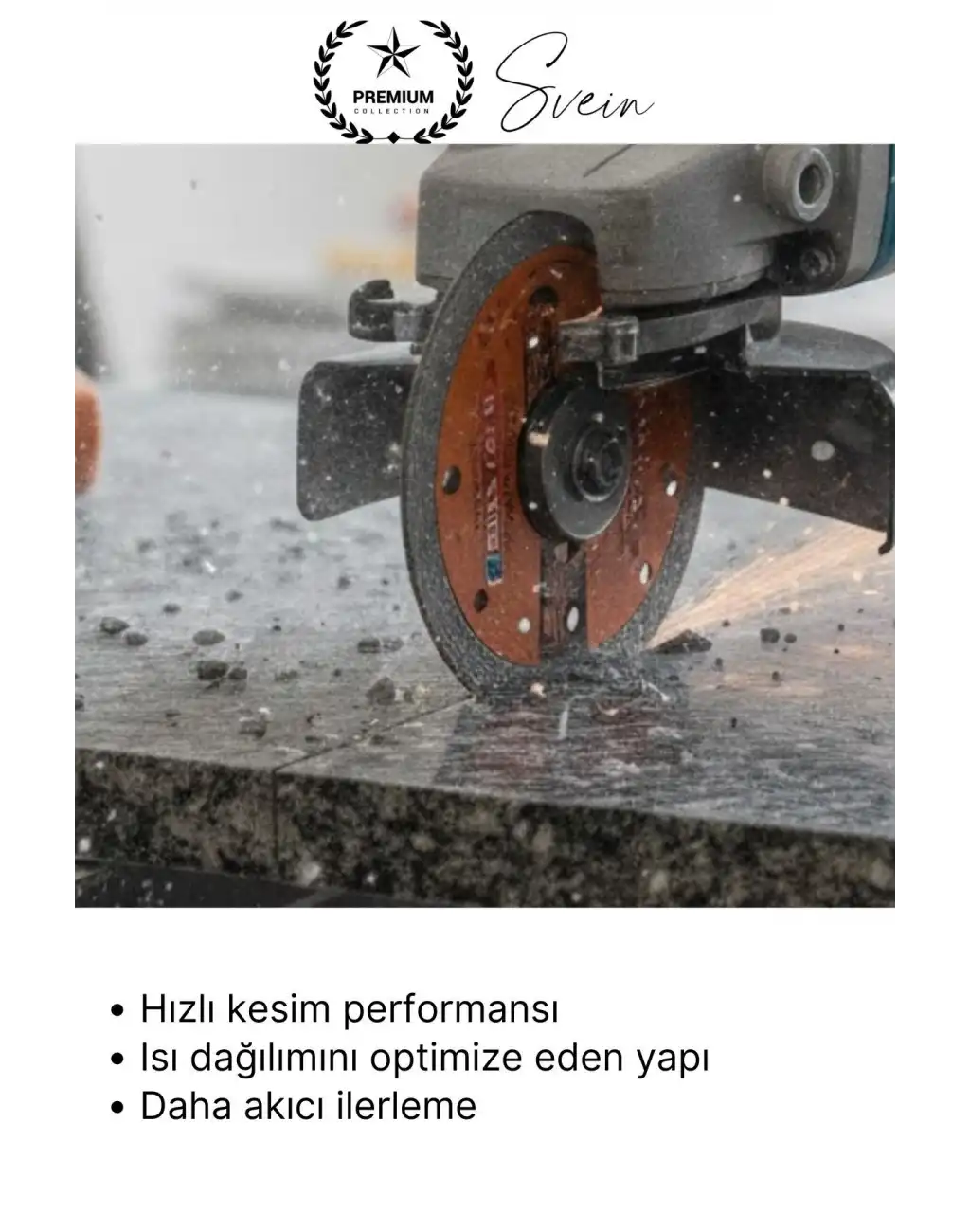 #ElmasTestere 115 mm Turbo Elmas Kesim Diski Spiral Uyumlu Beton Seramik Mermer Taş Granit Fayans