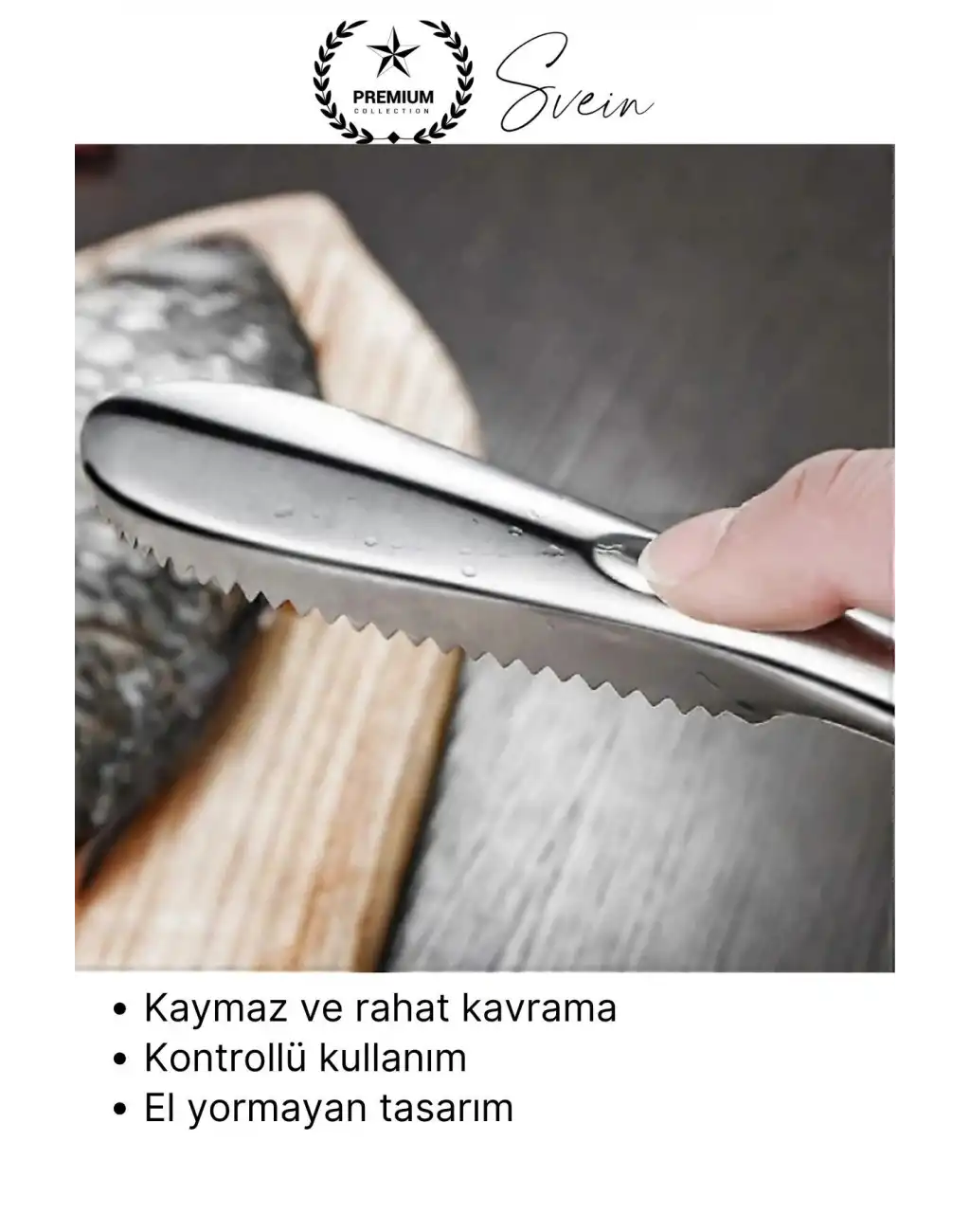 #Balık Pratik Balık Pulu Kazıyıcı El Aparatı Temizleme Aleti Paslanmaz Kolay Hızlı Hijyenik