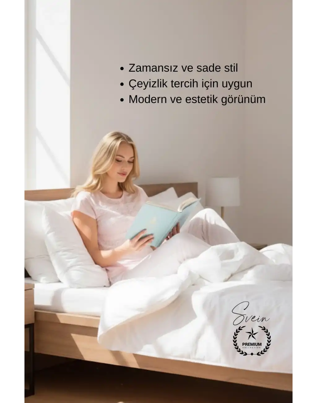 #Pijama Pudra Penye Kadın Pijama Takımı Rahat Ev Giyim Günlük ve Çeyizlik Nefes Alabilen Yumuşak