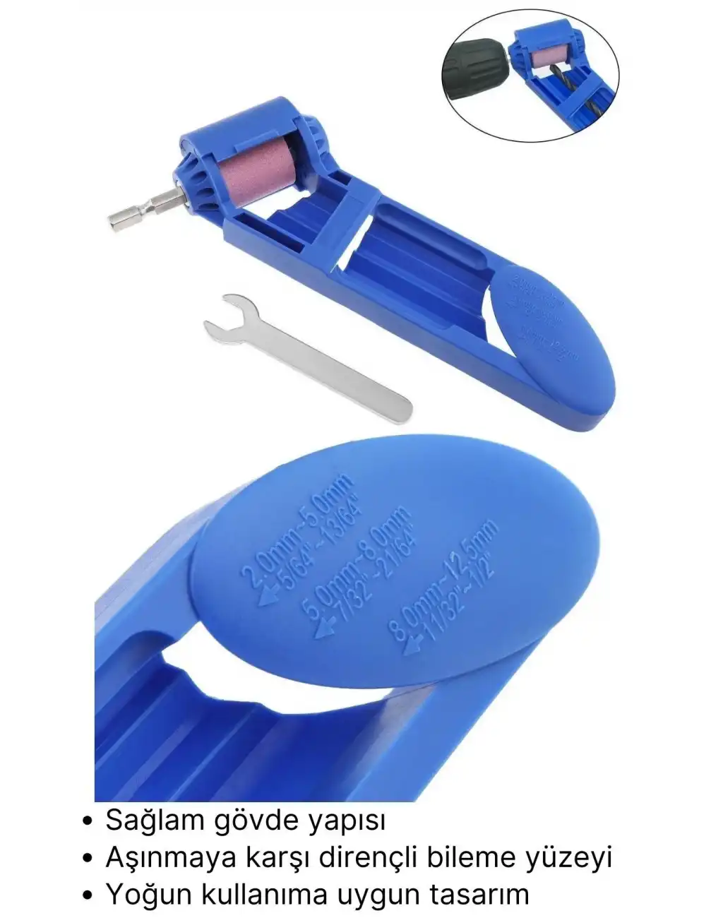 #Bileme Matkaba Takılan Matkap Ucu Bileme Aparatı Pratik Hızlı Ev ve Atölye İçin Keskinleştirme