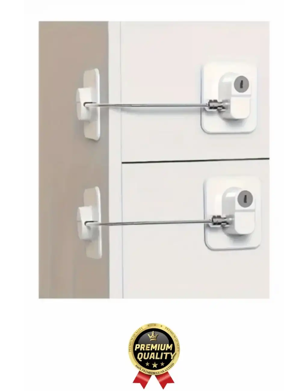 #GüvenlikKilidi Dayanıklı Çelik Halat Beyaz Plaka Pvc Pencere Emniyet Çocuk Halatlı Güvenlik Kilidi