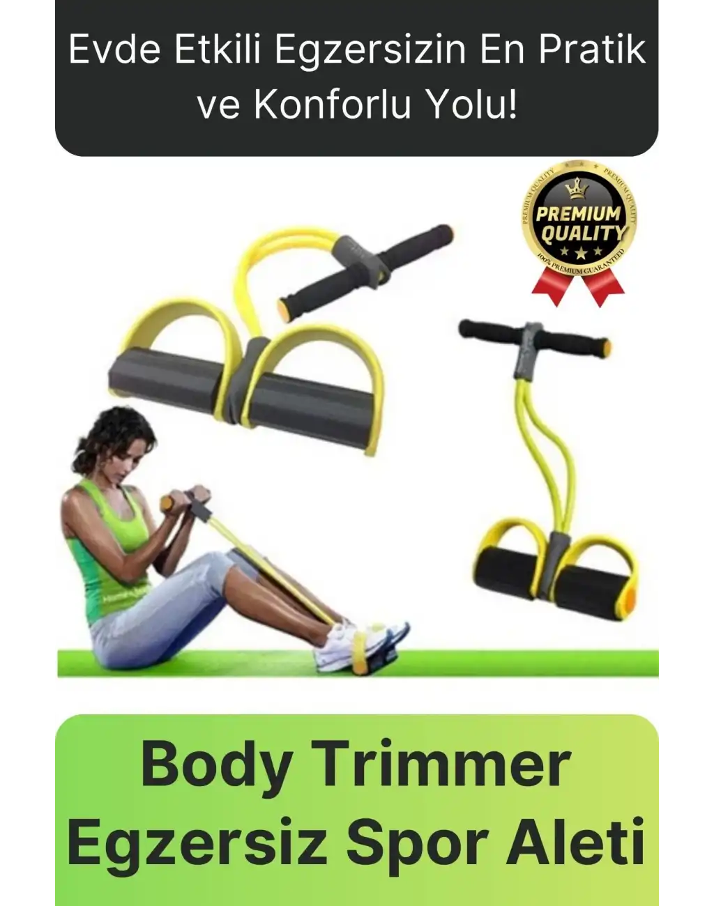 #Trimmer Karın Kol Kalça Tüm Vücut Şekillendirme Fitness Trimmer Egzersiz Spor Aleti Direnç Yayı