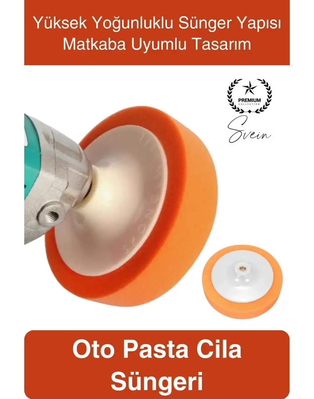 #PastaCila Oto Pasta Cila Süngeri Yüksek Yoğunluk Boya Parlatma Pedi Derin Temizlik Araç Boya Bakım