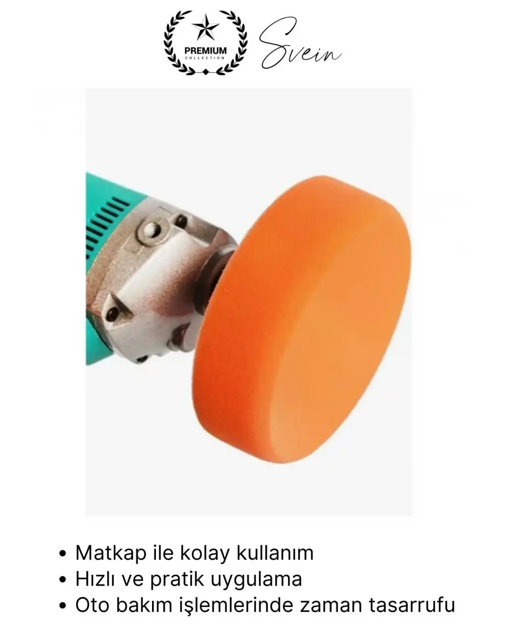 #PastaCila Oto Pasta Cila Süngeri Yüksek Yoğunluk Boya Parlatma Pedi Derin Temizlik Araç Boya Bakım